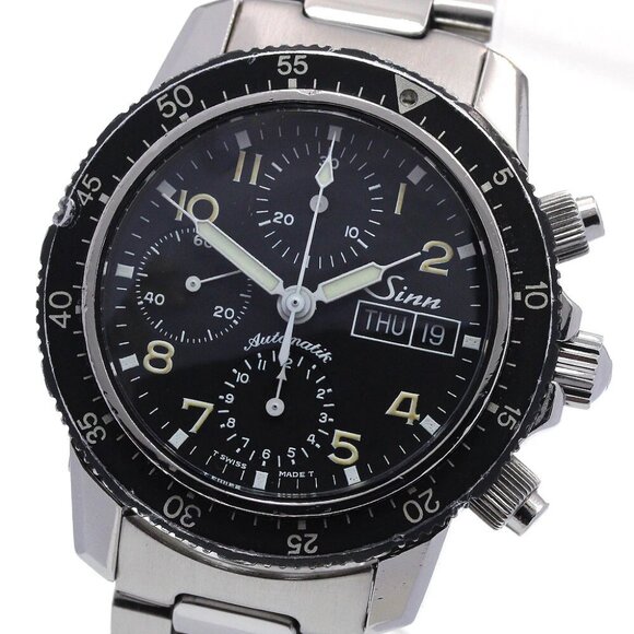 Sinn 103 Chronograph day date black Dial Automatic Men's Watch_847490 - Picture 1 of 5